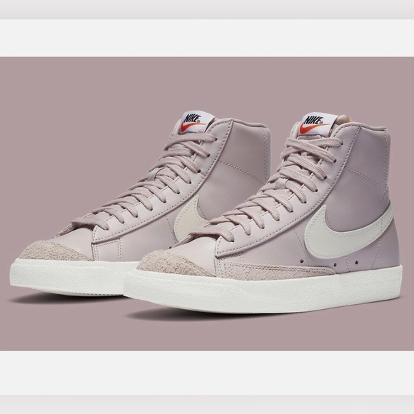 Women's Nike Blazer Mid '77 Platinum Violet Purple Mauve White size 11.5 - Picture 2 of 8